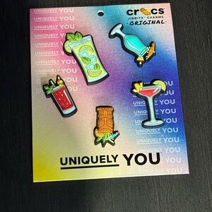 CROCS Jibbitz Tropical Drink Charms Set